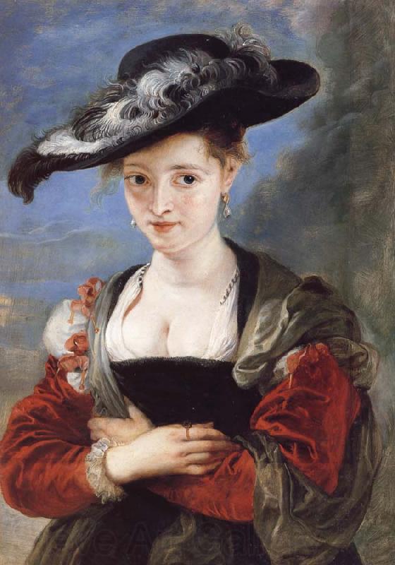 Peter Paul Rubens Portrait of Susana Lunden France oil painting art